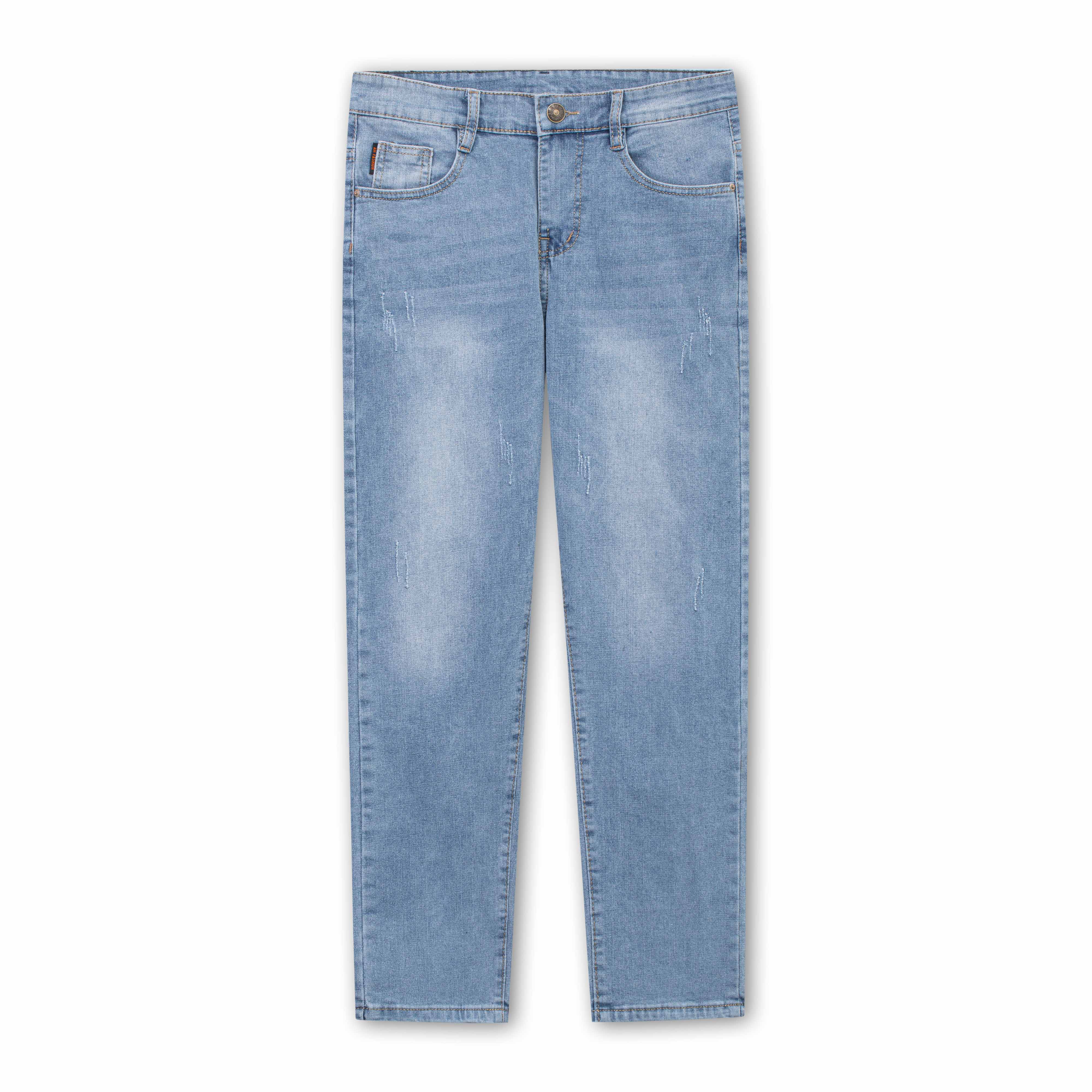 Quần jean nam ống regular Fit Hàn Quốc