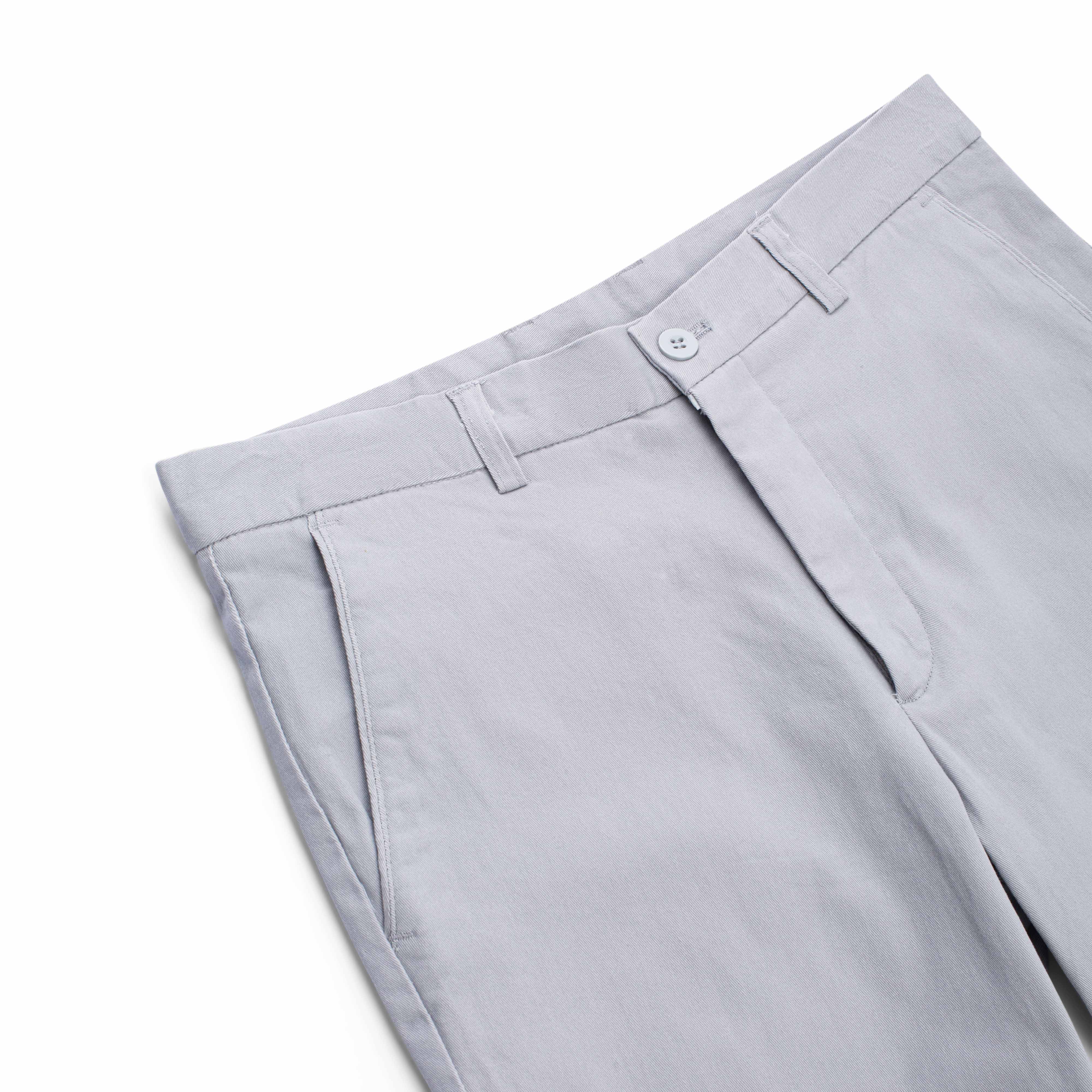 Quần kaki nam ống suông chất dày dặn co giãn tốt