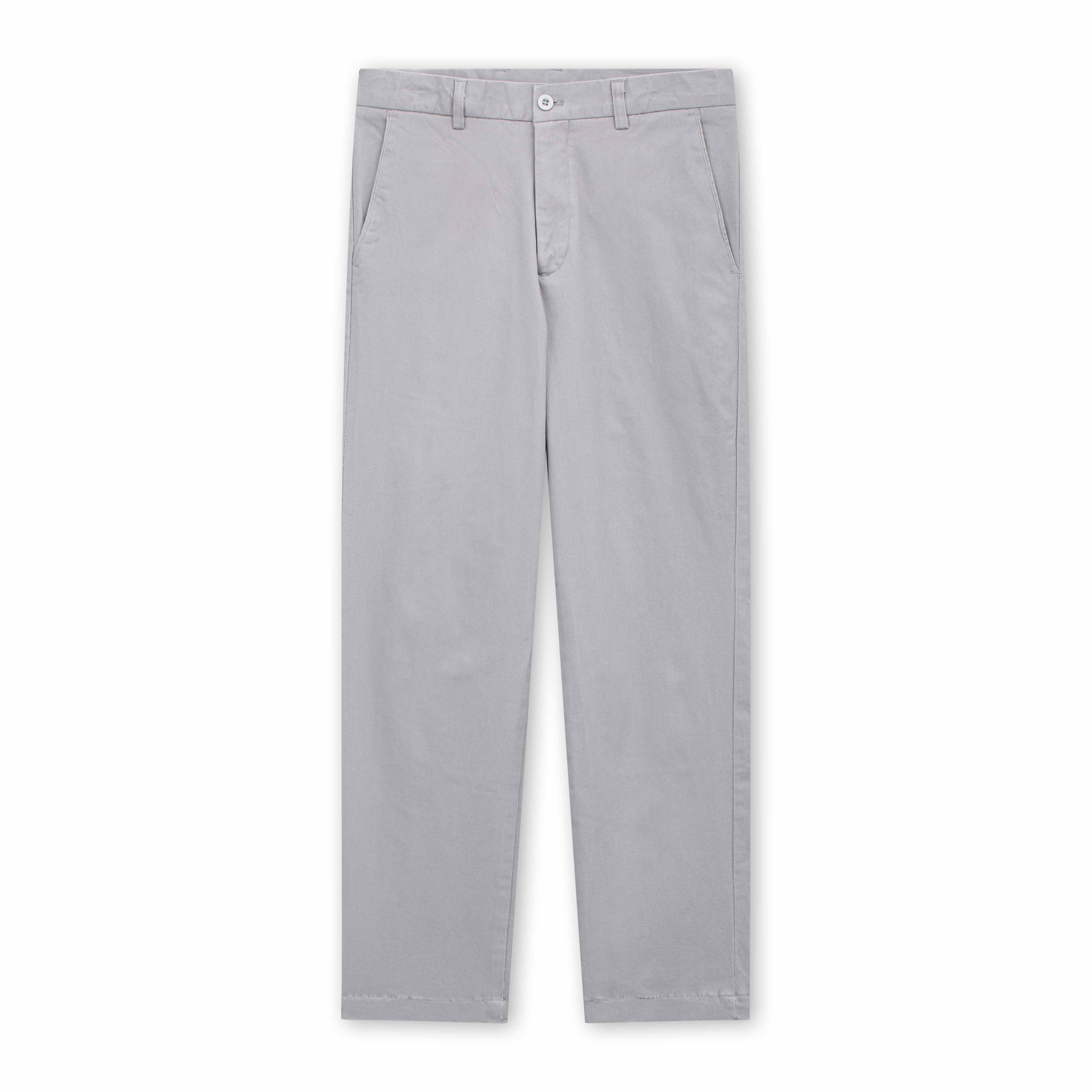Quần kaki nam ống suông chất dày dặn co giãn tốt