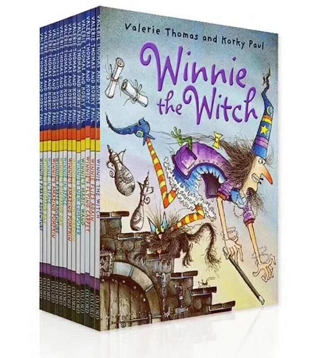 Winnie the Witch (Sách nhập) - 18 quyển + File Mp3