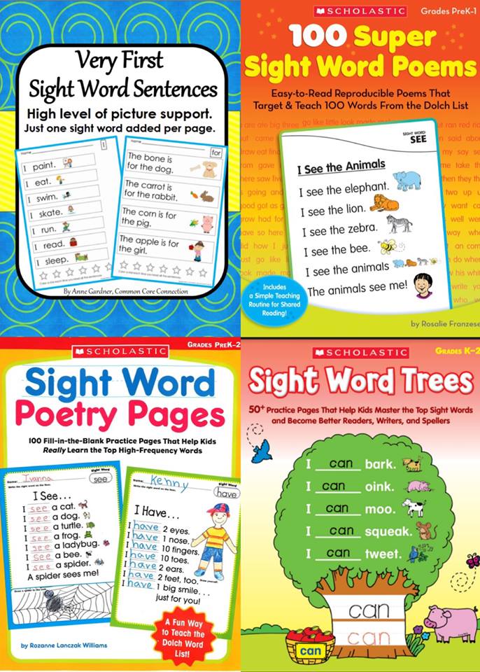 Sight word - Bộ 4q + 2q có file MP3