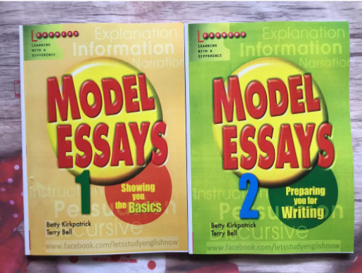 Model essays - 2 quyển - Giúp tăng khả năng viết bài luận tiếng anh cho bé