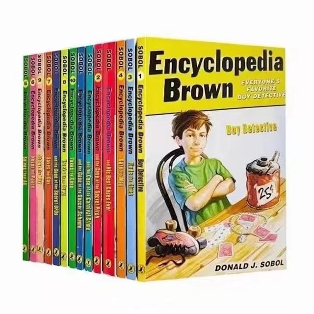 Encyclopedia Brown (Sách nhập) - 14 quyển