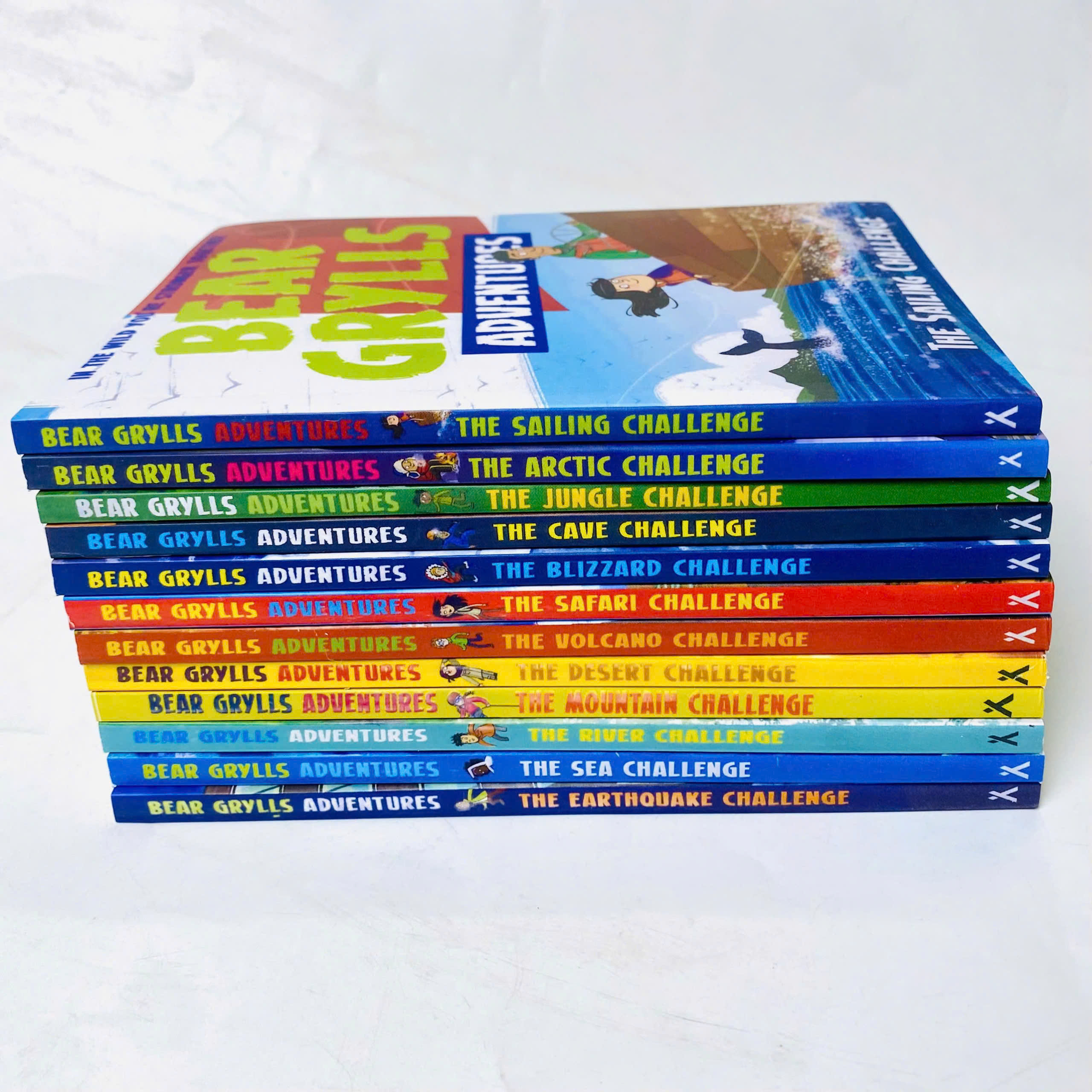 Bear Grylis Adventures  - Bộ 12 Cuốn