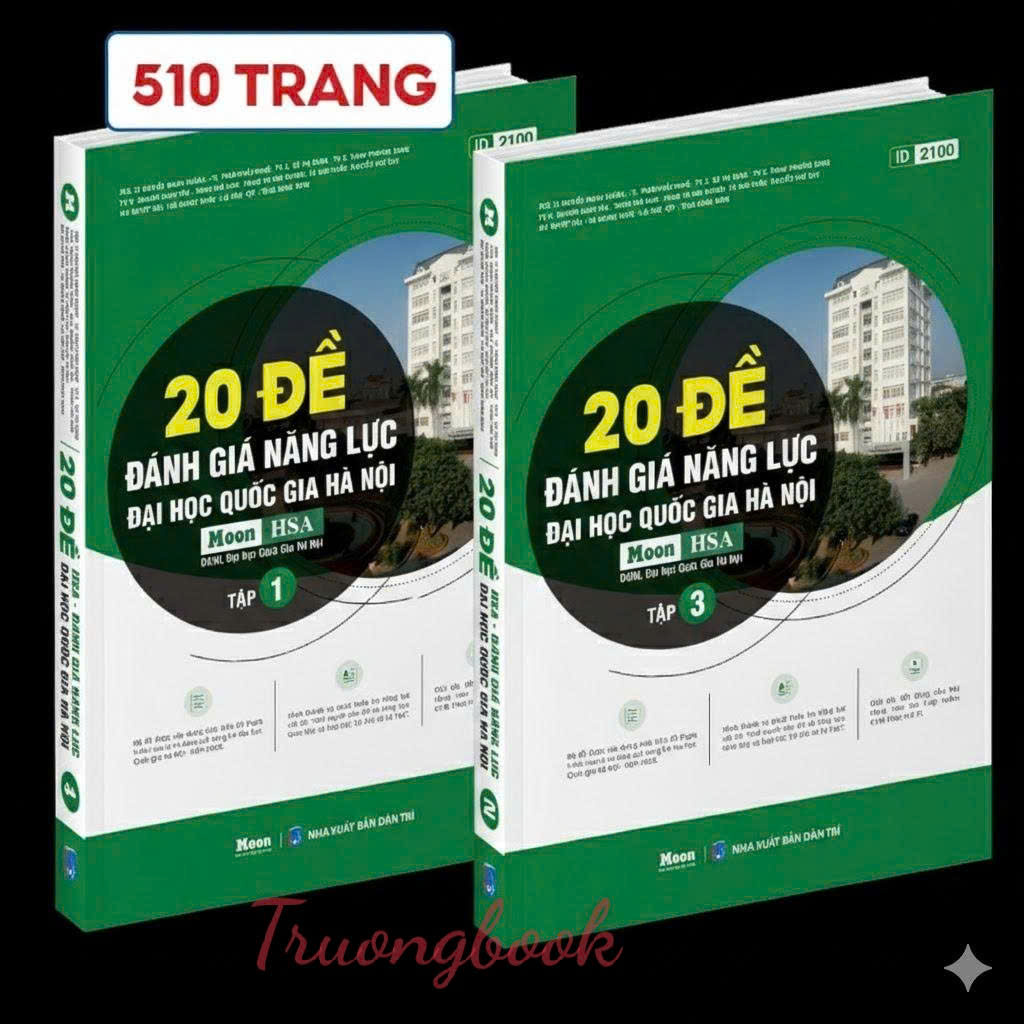 20 đề Luyện thi Đánh giá năng lực theo cấu trúc đề của Đại học Quốc gia Hà Nội - Tập 1