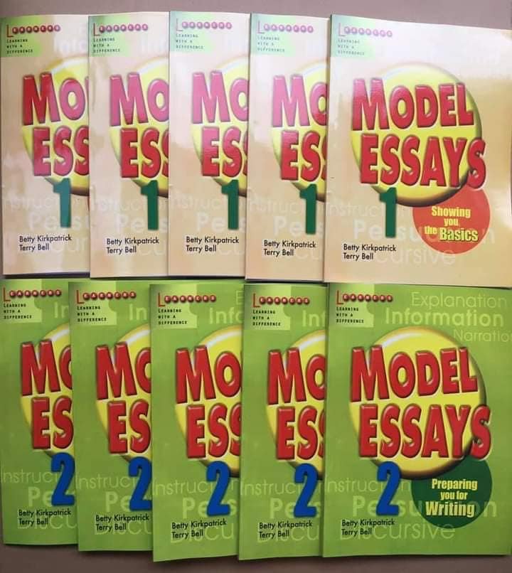 Model essays - 2 quyển - Giúp tăng khả năng viết bài luận tiếng anh cho bé