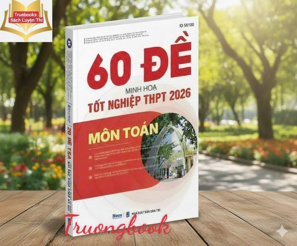 60 đề minh họa Tốt nghiệp THPT 2026 môn Toán