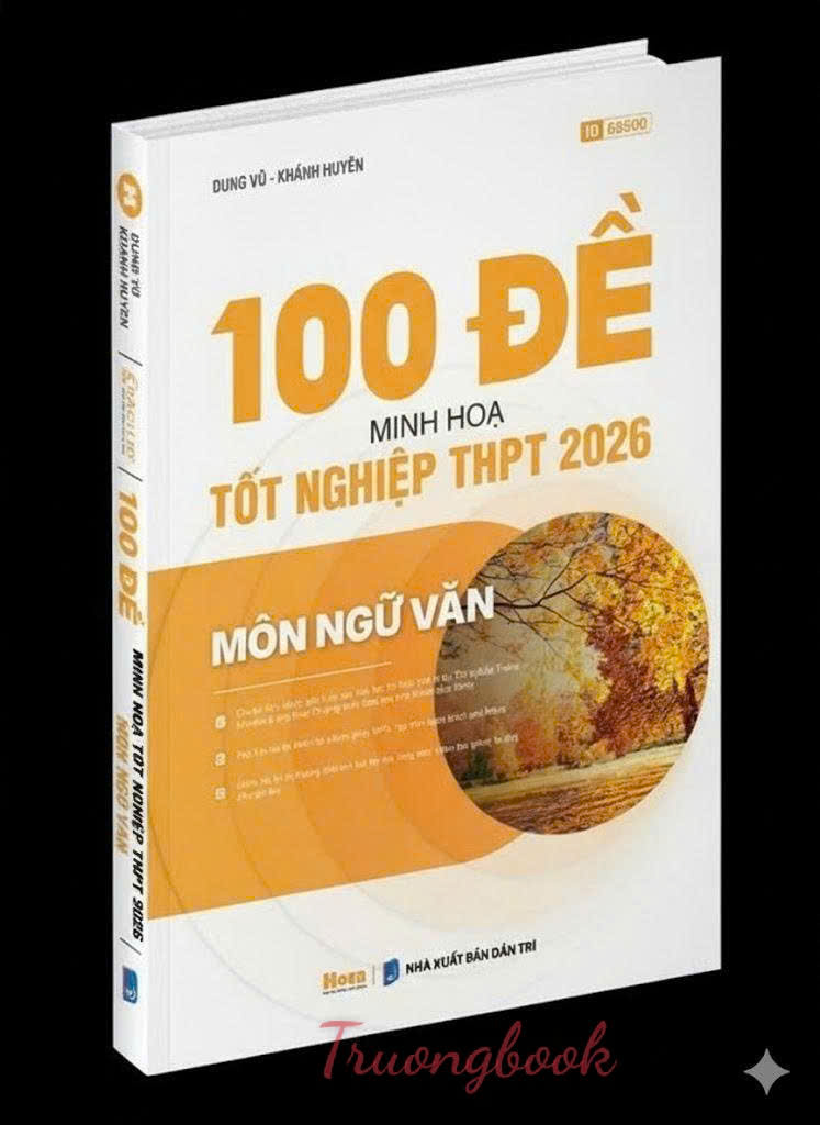 100 đề minh họa Tốt nghiệp THPT 2026 môn Ngữ văn
