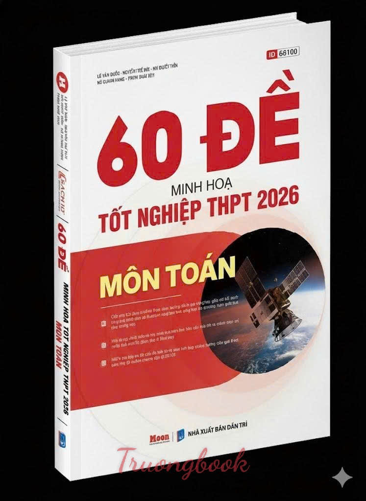 60 đề minh họa Tốt nghiệp THPT 2026 môn Toán