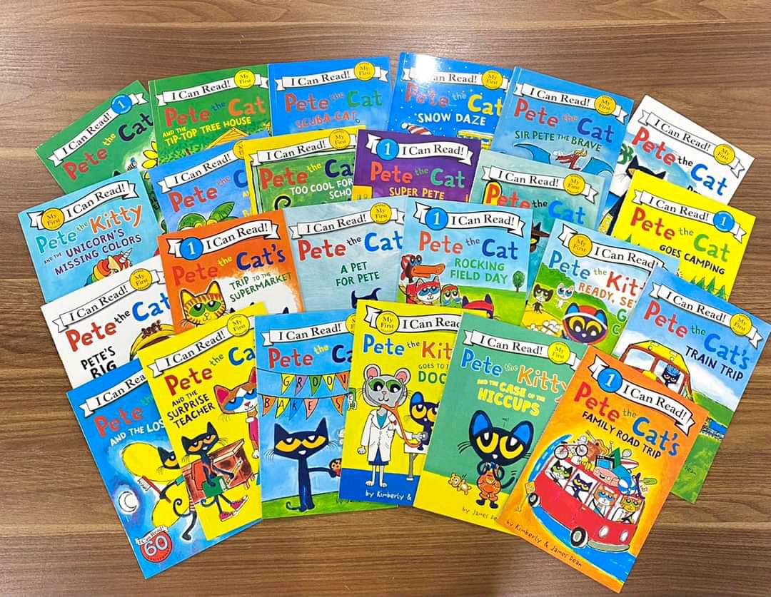 Pete the cat (Sách nhập) - New 32 quyển mới nhất + File Mp3