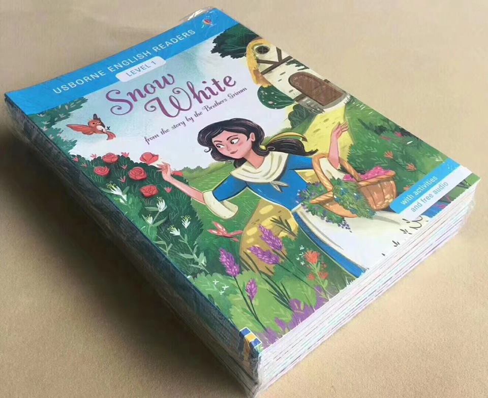 Usborne English Readers  (Sách nhập) - 14 quyển