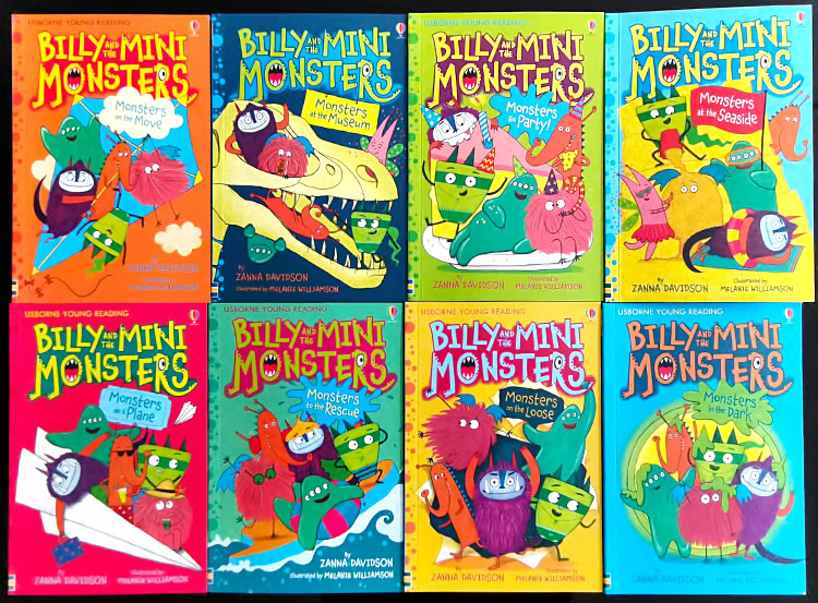 Billy And The Mini Monster (Sách nhập) - 14 quyển + File Mp3