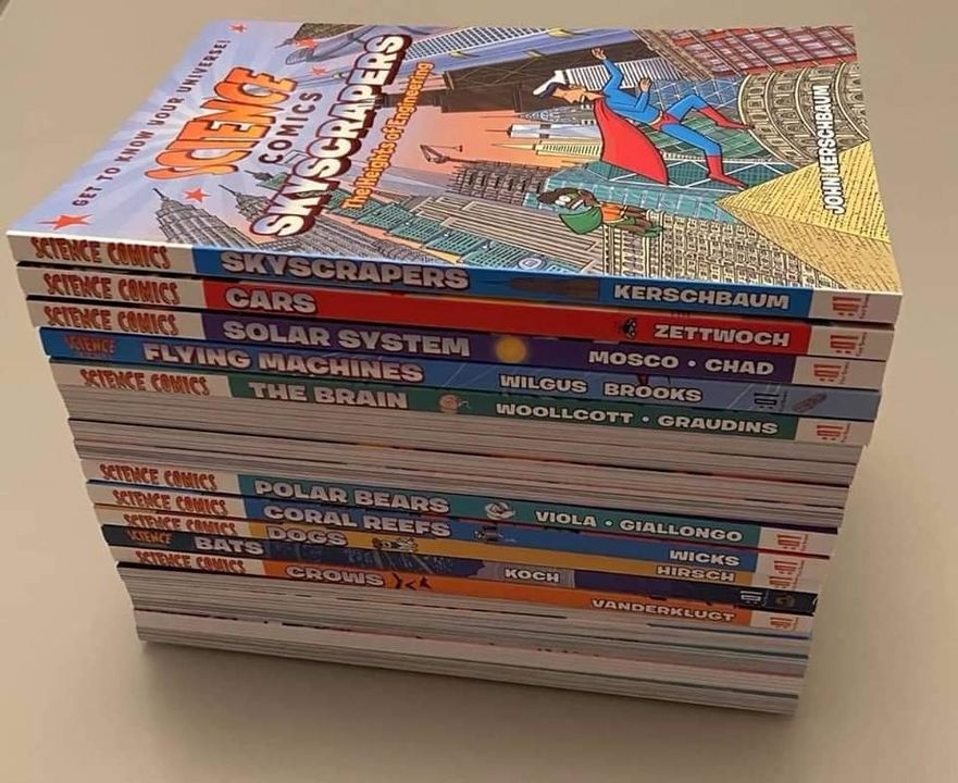 Science Comics (Sách nhập) - Full bộ 30 quyển mới nhất
