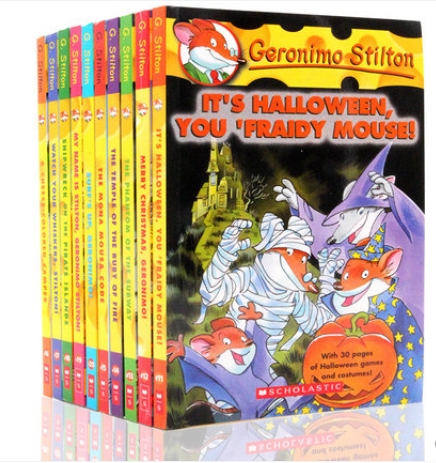 Geronimo Stilton (Sách nhập) - Tập 11 đến 20 + File Mp3