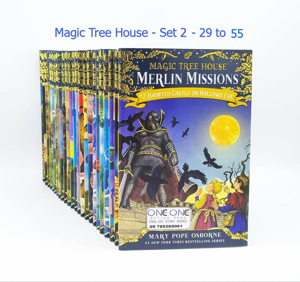 Magic tree house Phần 2 (Sách nhập) - 27 quyển tập 29-55 + File Mp3