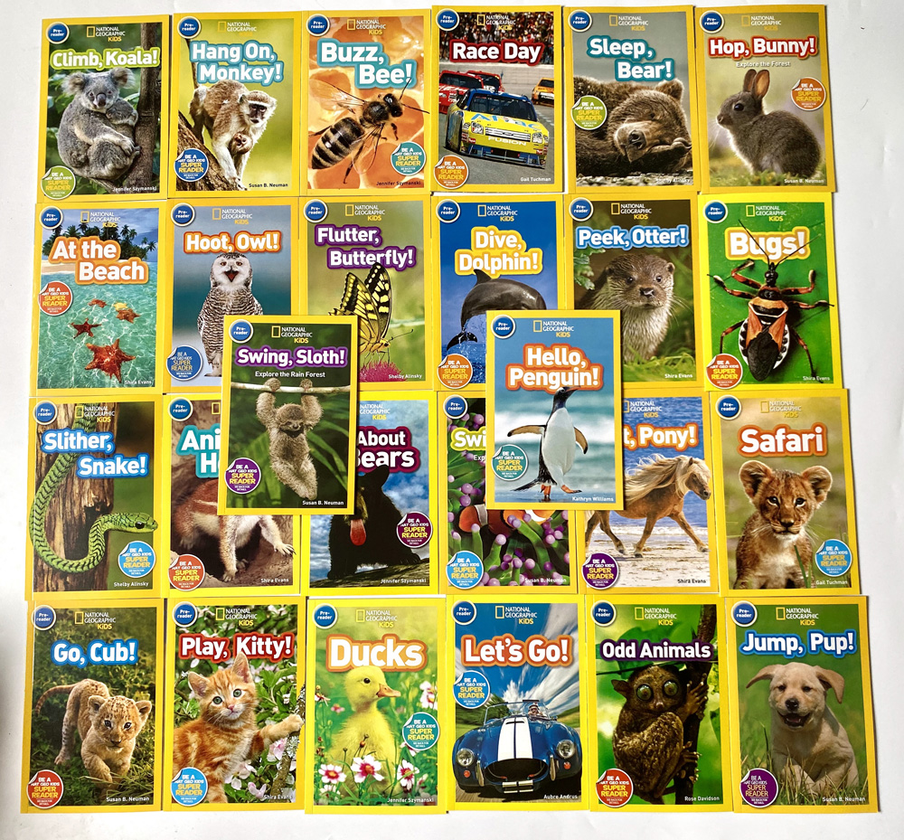 National geographic (Sách nhập) - Pre K - 30 quyển + File Mp3
