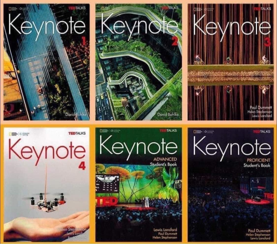 Keynote (Sách nhập) - 6 quyển - Tặng VIDEO, AUDIO, KEY