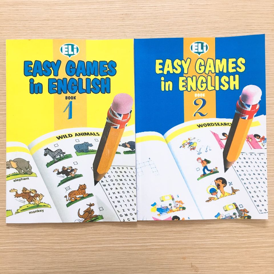 Easy Game in English - Bộ 2 quyển