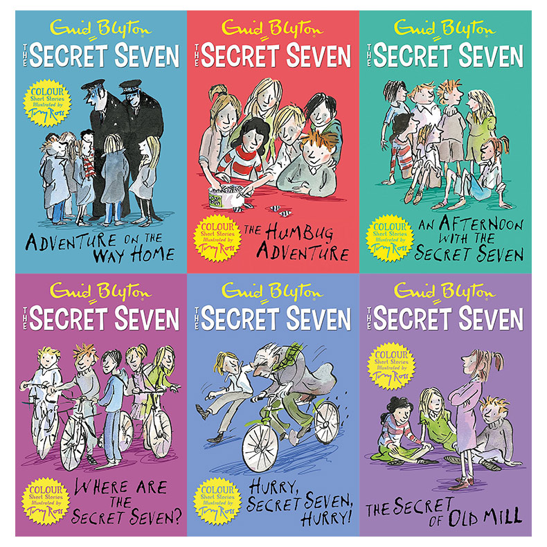 Secret seven (Sách nhập) - 6 quyển