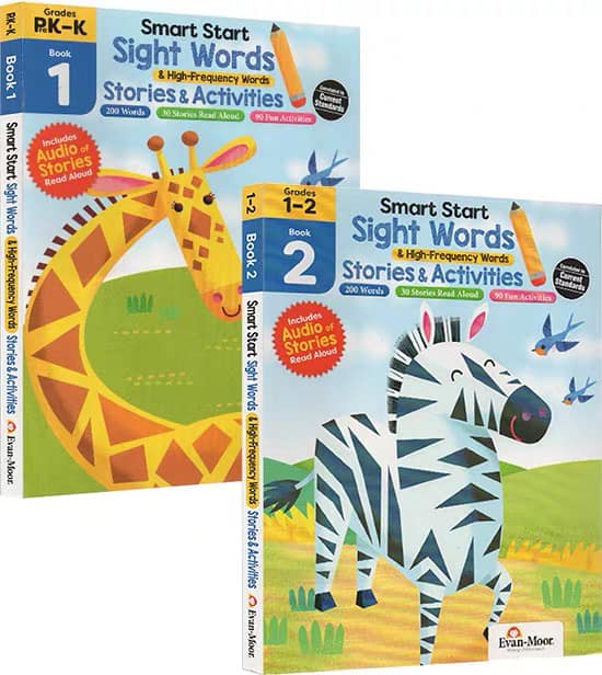Smart start sight words (Sách nhập) - 2 quyển