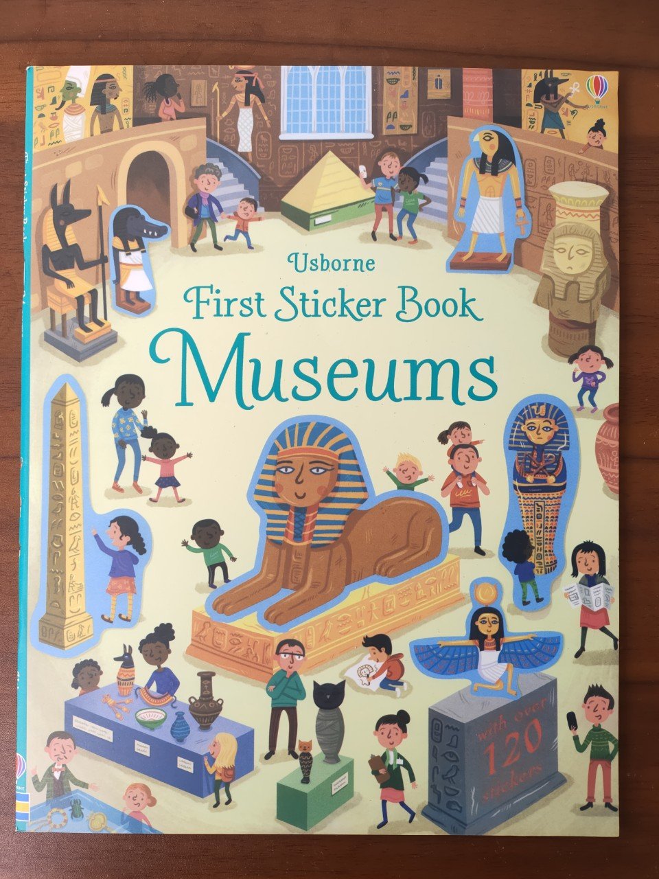 Sách Dính Dán - Usbonre Sticker Book - Museums