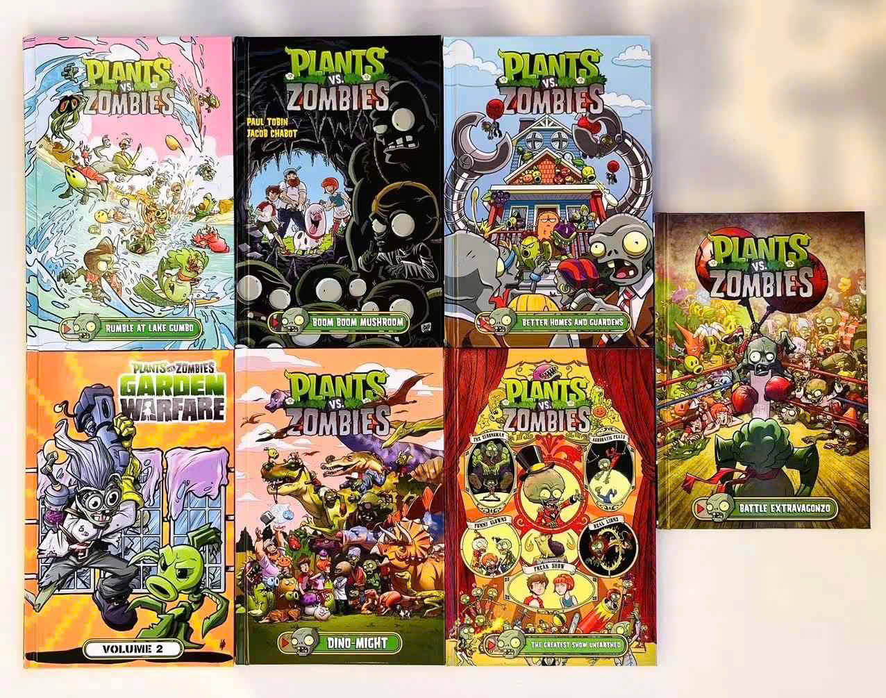 Plants vs Zoobie (Sách nhập) - bộ 7 quyển bìa cứng