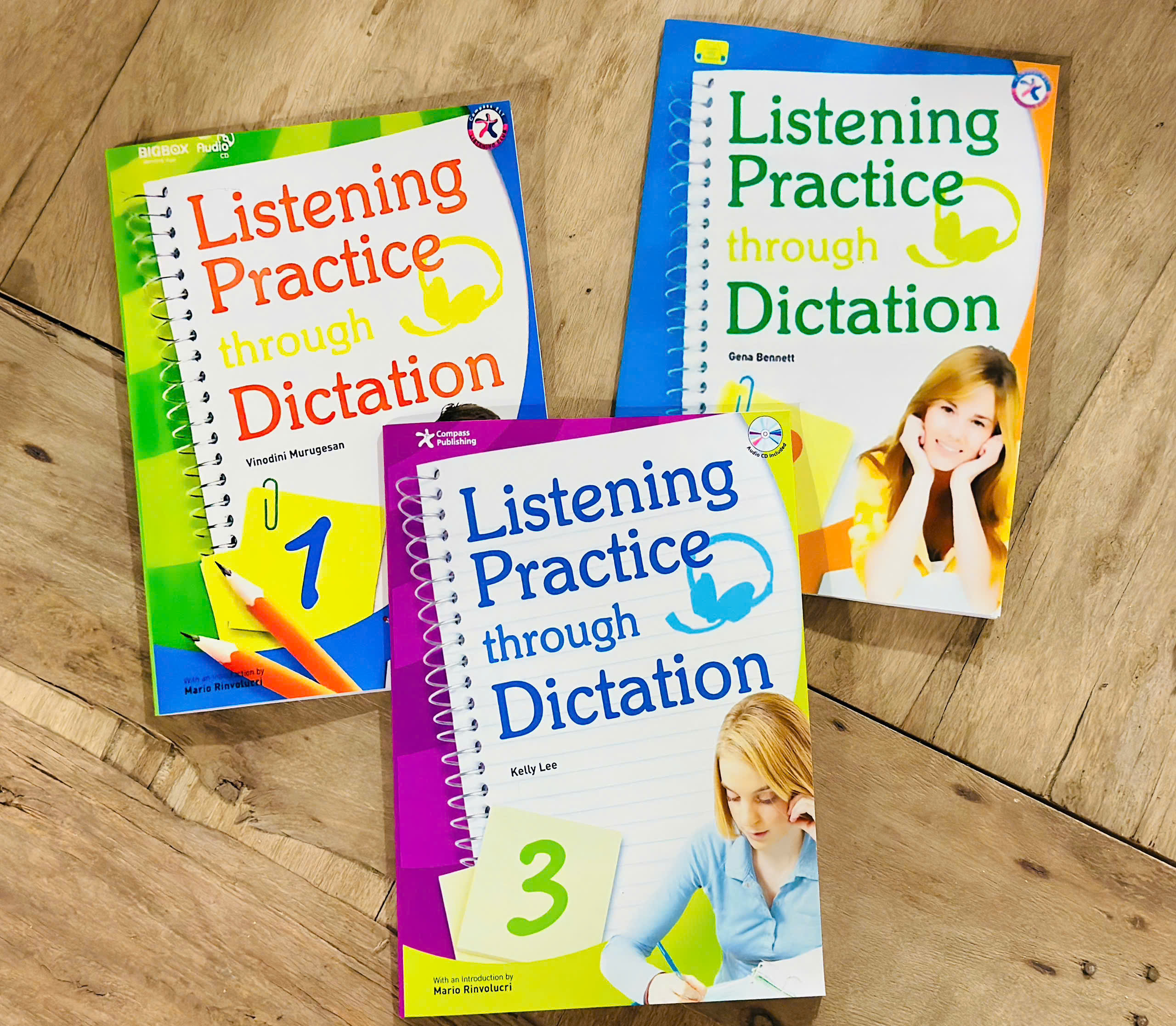 Listening Practice Through - Bộ 3 quyển đen trắng