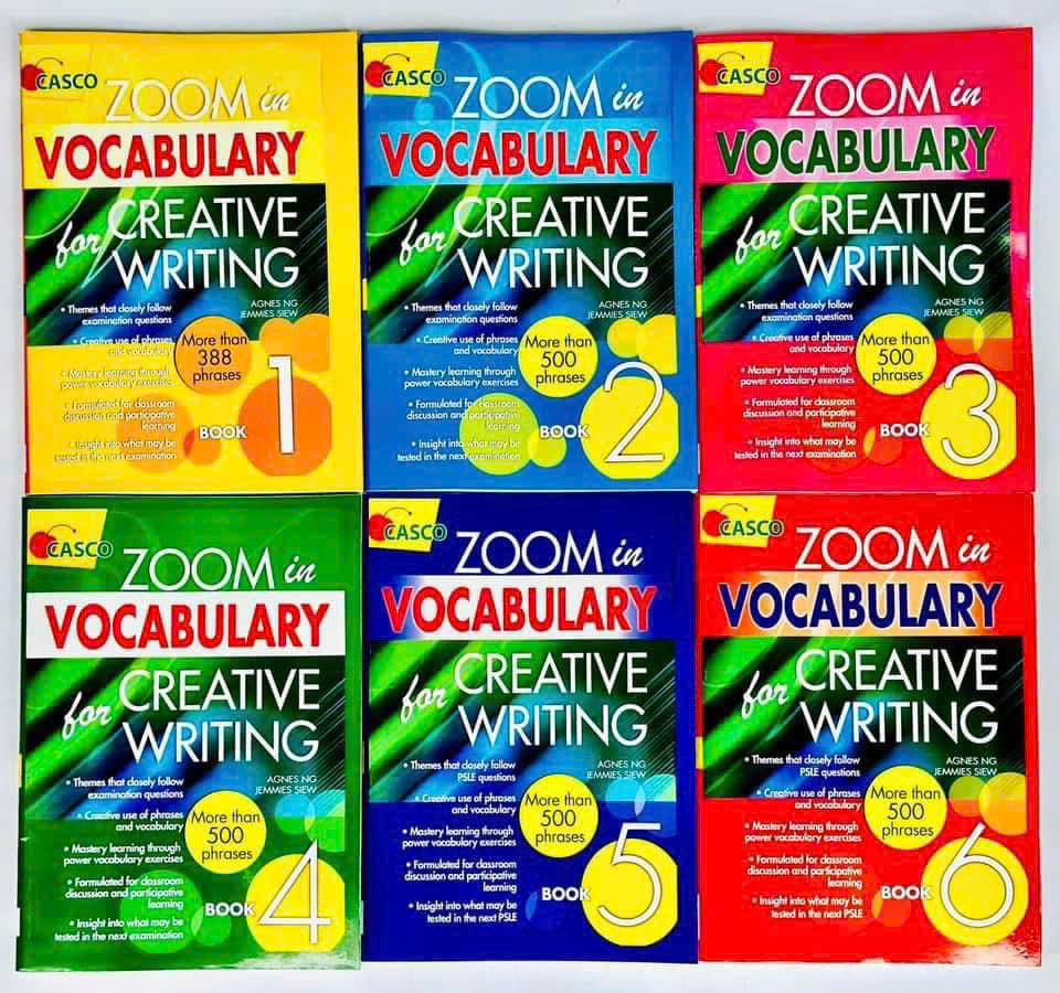 Zoom in Vocabulary for Creative Writing Primary - bộ 6 quyển
