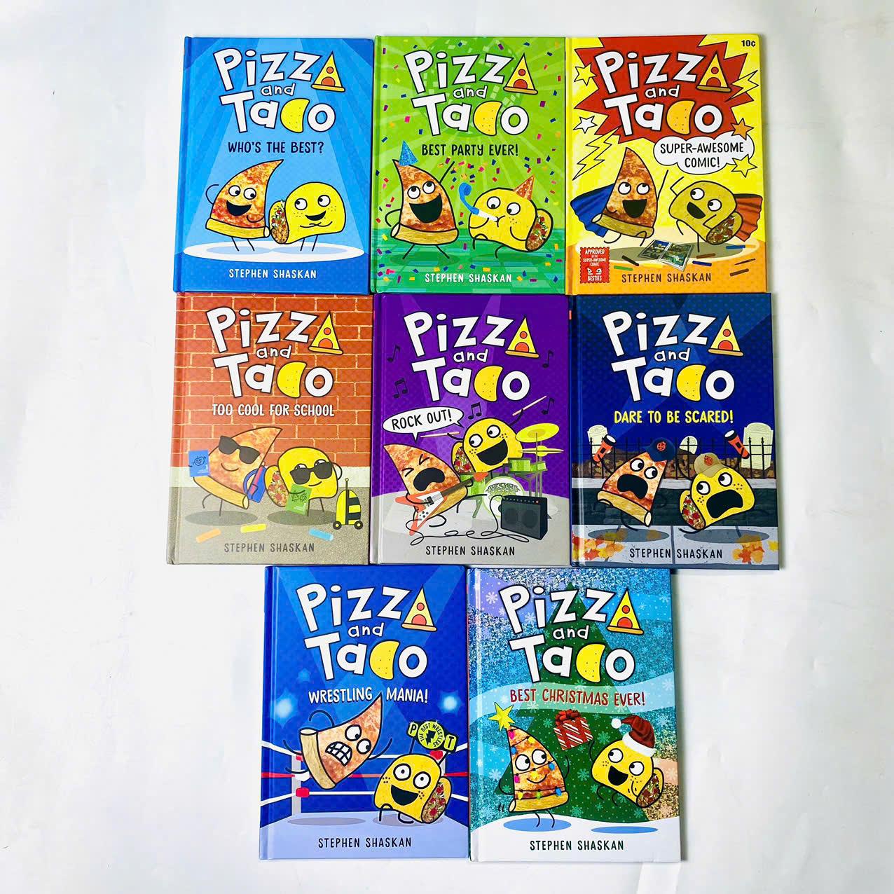 🎉 PIZZA & TACO – Bộ truyện cười “ngon mắt, vui miệng”, giúp bé mê đọc tiếng Anh! 🍕🌮