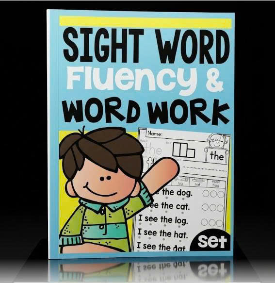 Sight Word  - luyện đọc chuẩn quốc tế cho các búp măng non.