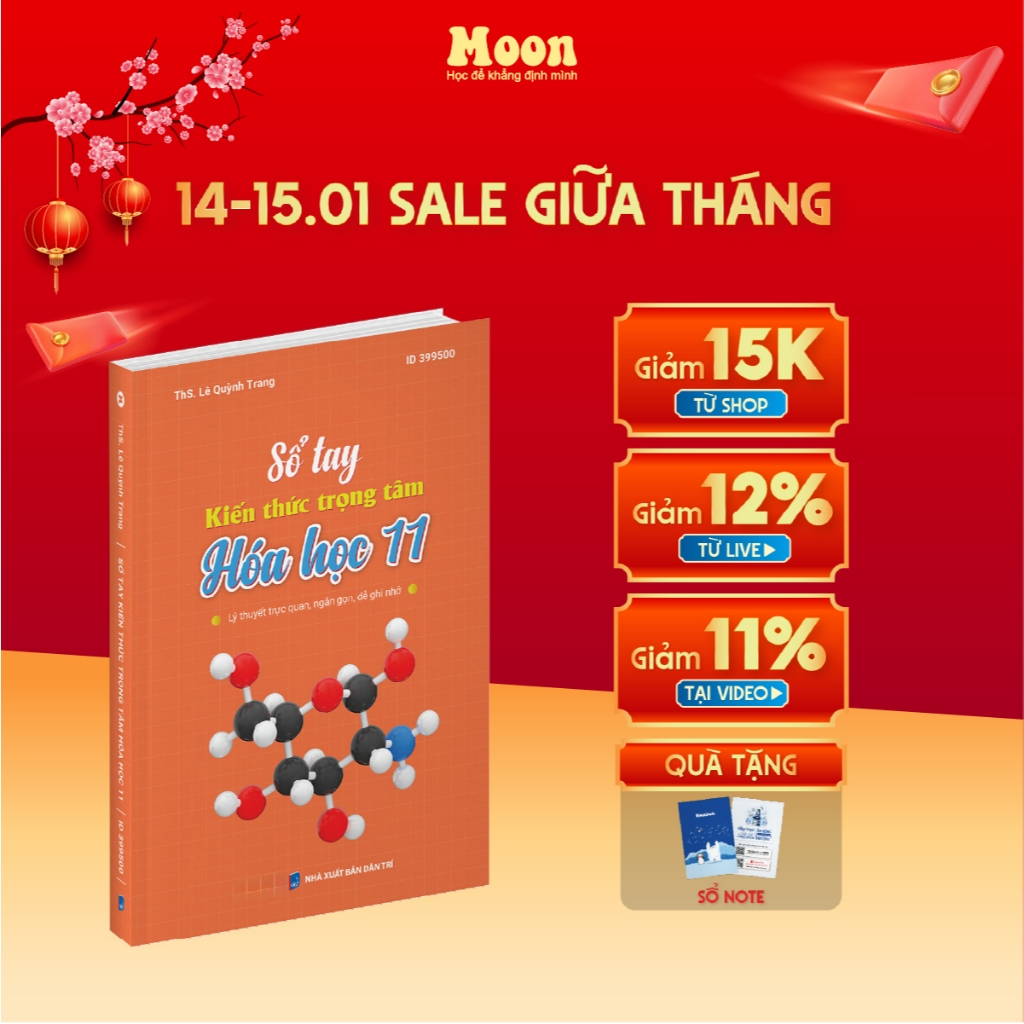 Sổ Tay Kiến Thức Trọng Tâm Hoá Học 11