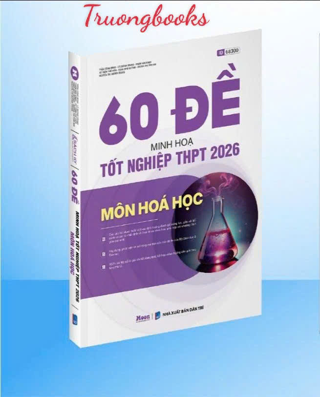 60 đề minh họa Tốt nghiệp THPT 2026 môn Hóa học