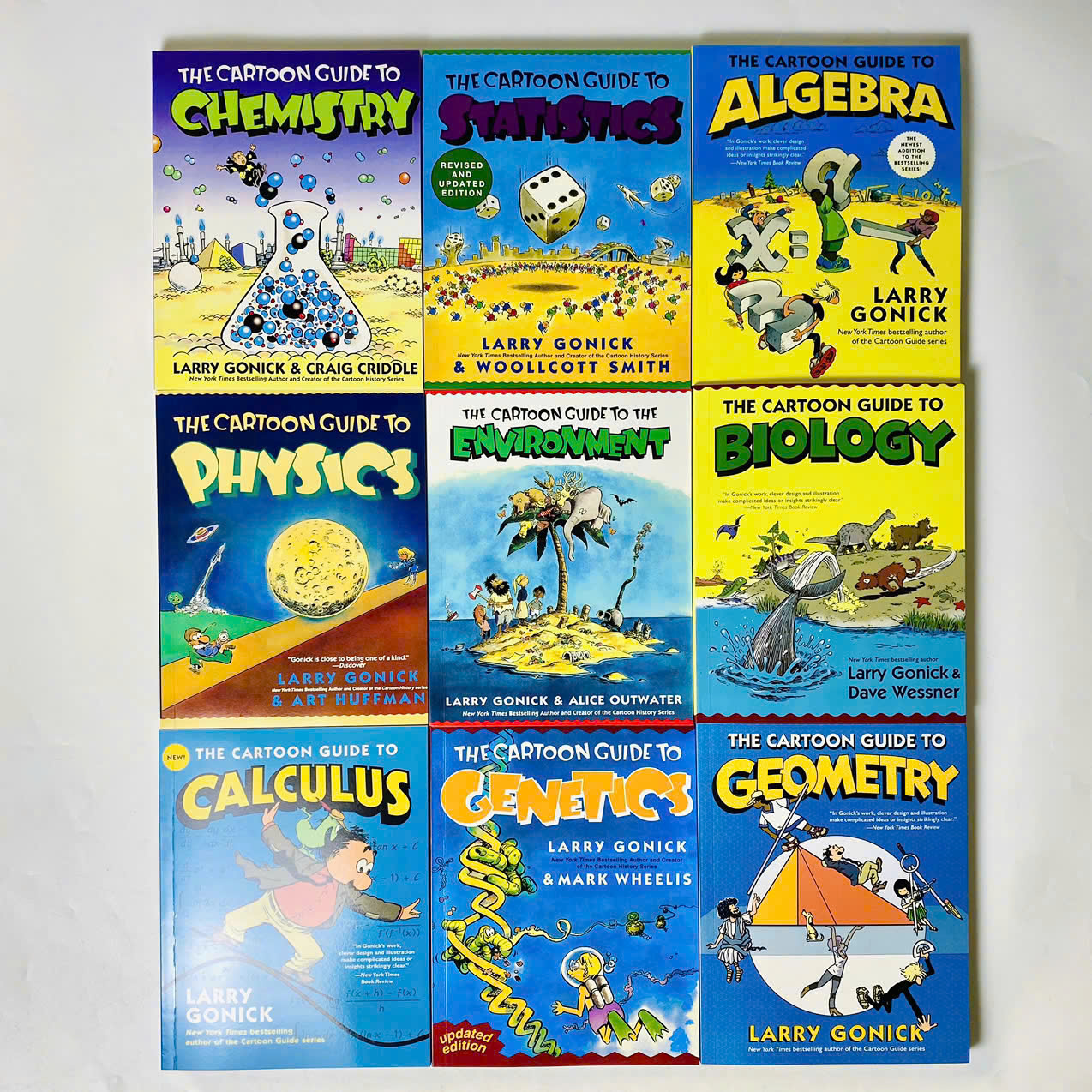 The Cartoon Guide (Sách nhập)- bộ 9 quyển