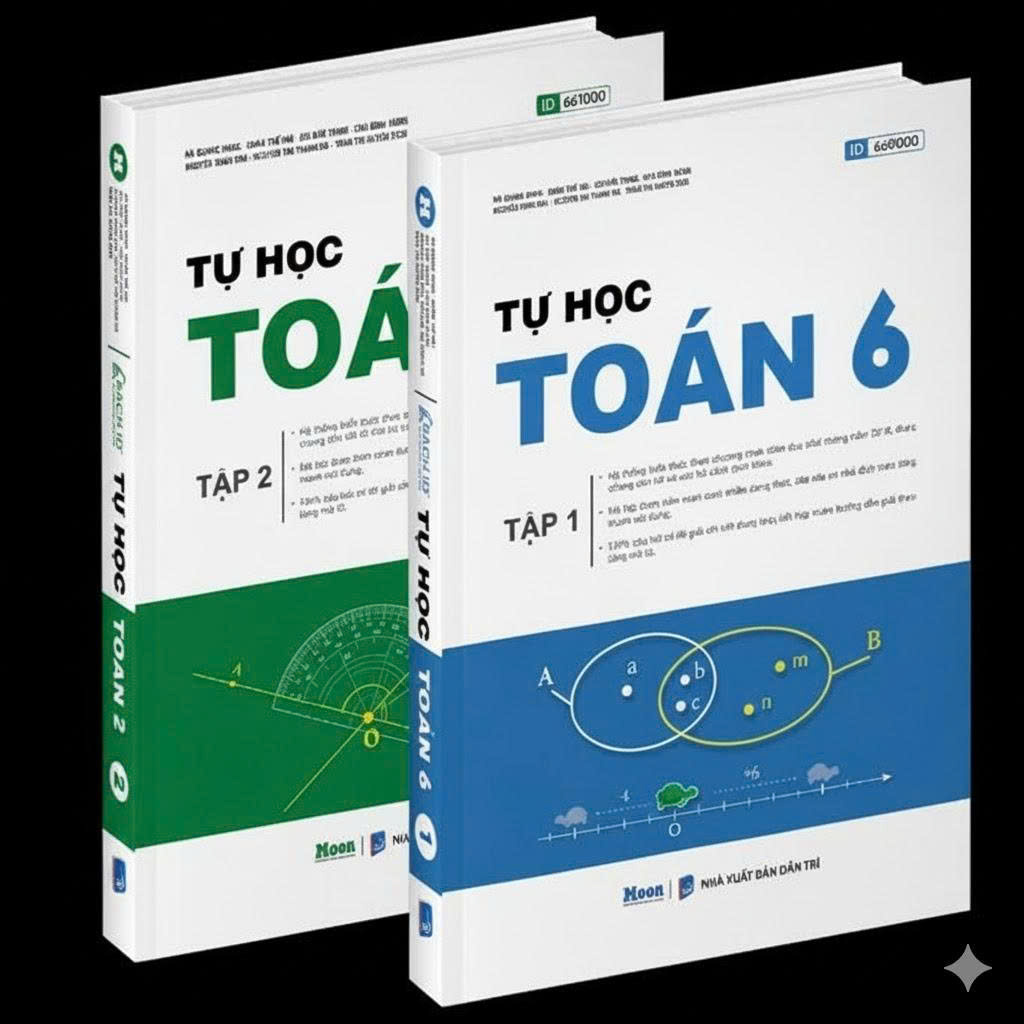 Tự Học Toán 6 Tập 1 + Tập 2