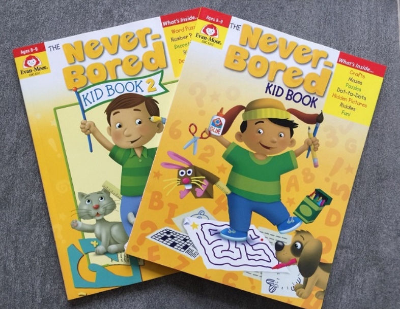 The Never Bored Kid Book (Sách nhập) - 10 quyển