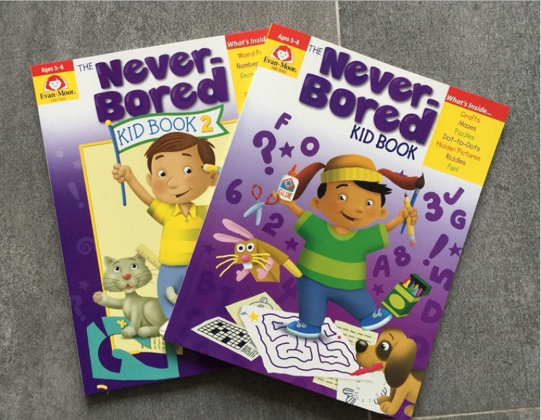 The Never Bored Kid Book (Sách nhập) - 10 quyển