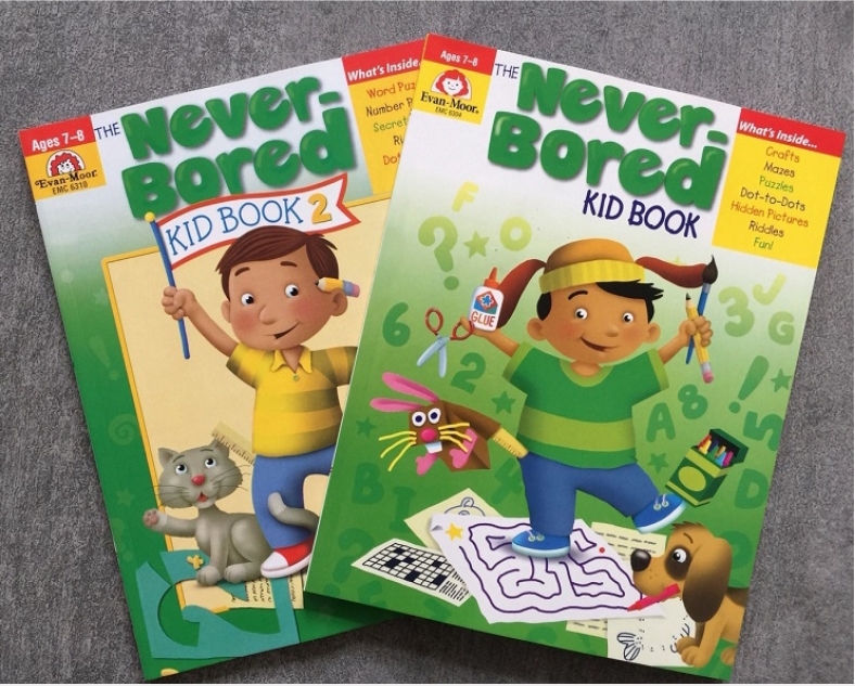 The Never Bored Kid Book (Sách nhập) - 10 quyển
