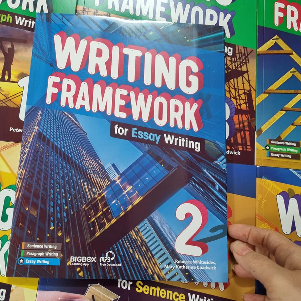 Writing Frame Work (Sách nhập) -  3 level tổng 18 quyển