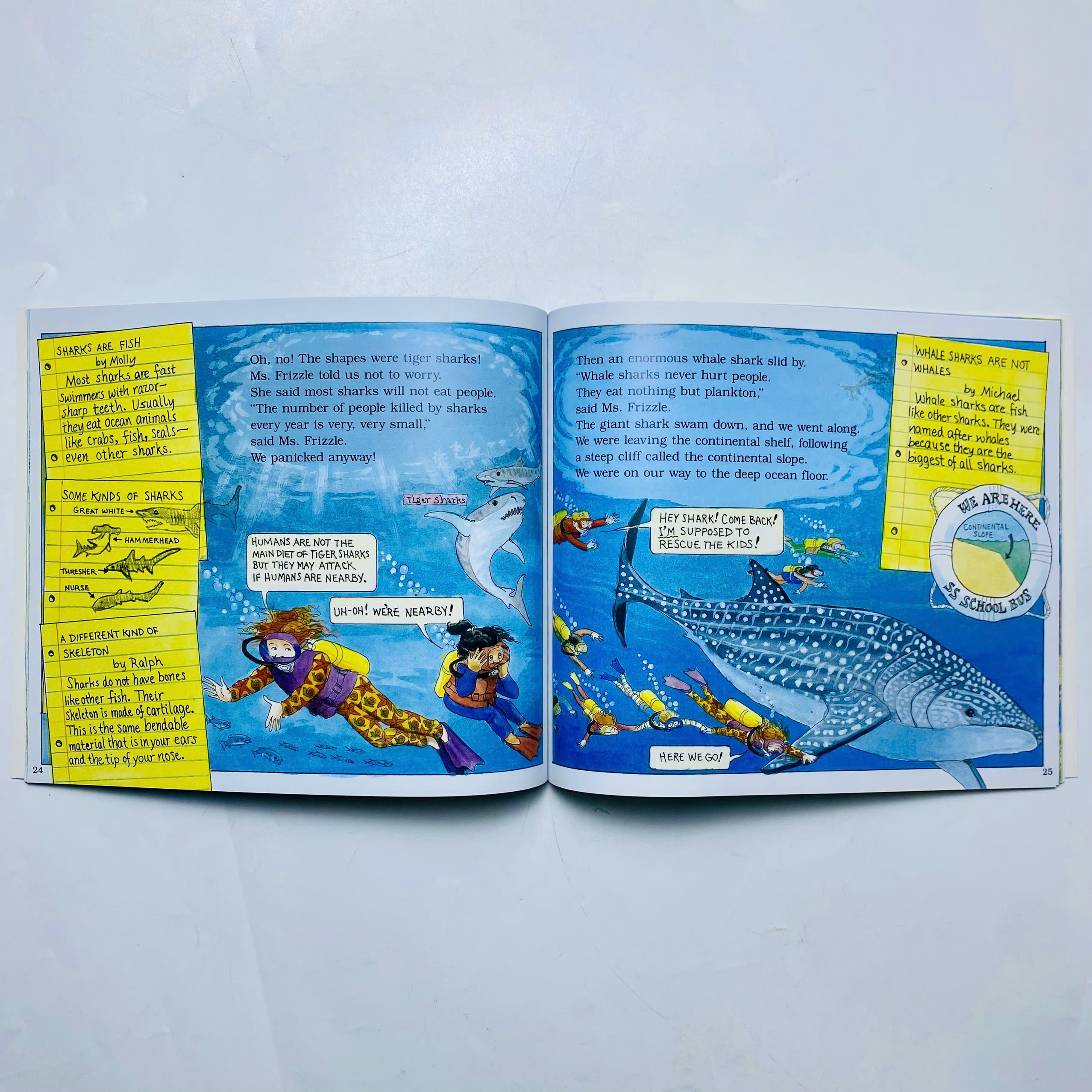 Magic School Bus (Sách nhập khẩu) - Bộ 12 quyển kèm file nghe
