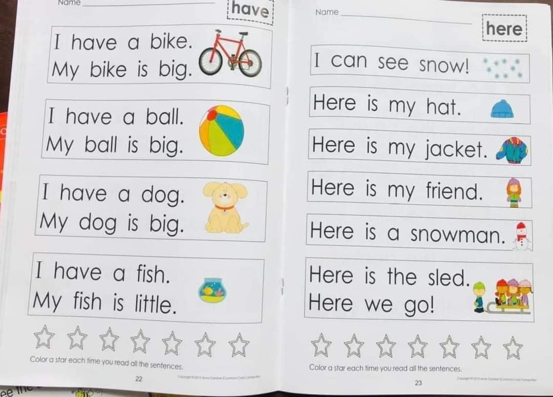 Sight word - Bộ 4q + 2q có file MP3