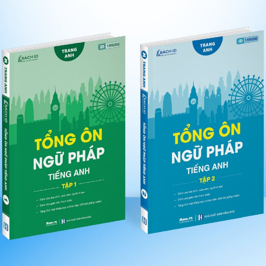 Combo Tổng Ôn Ngữ Pháp Tiếng Anh - Tập 1,