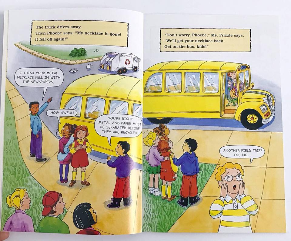 The magic school bus Level 1+2 (Sách nhập) - 23 quyển + File Mp3