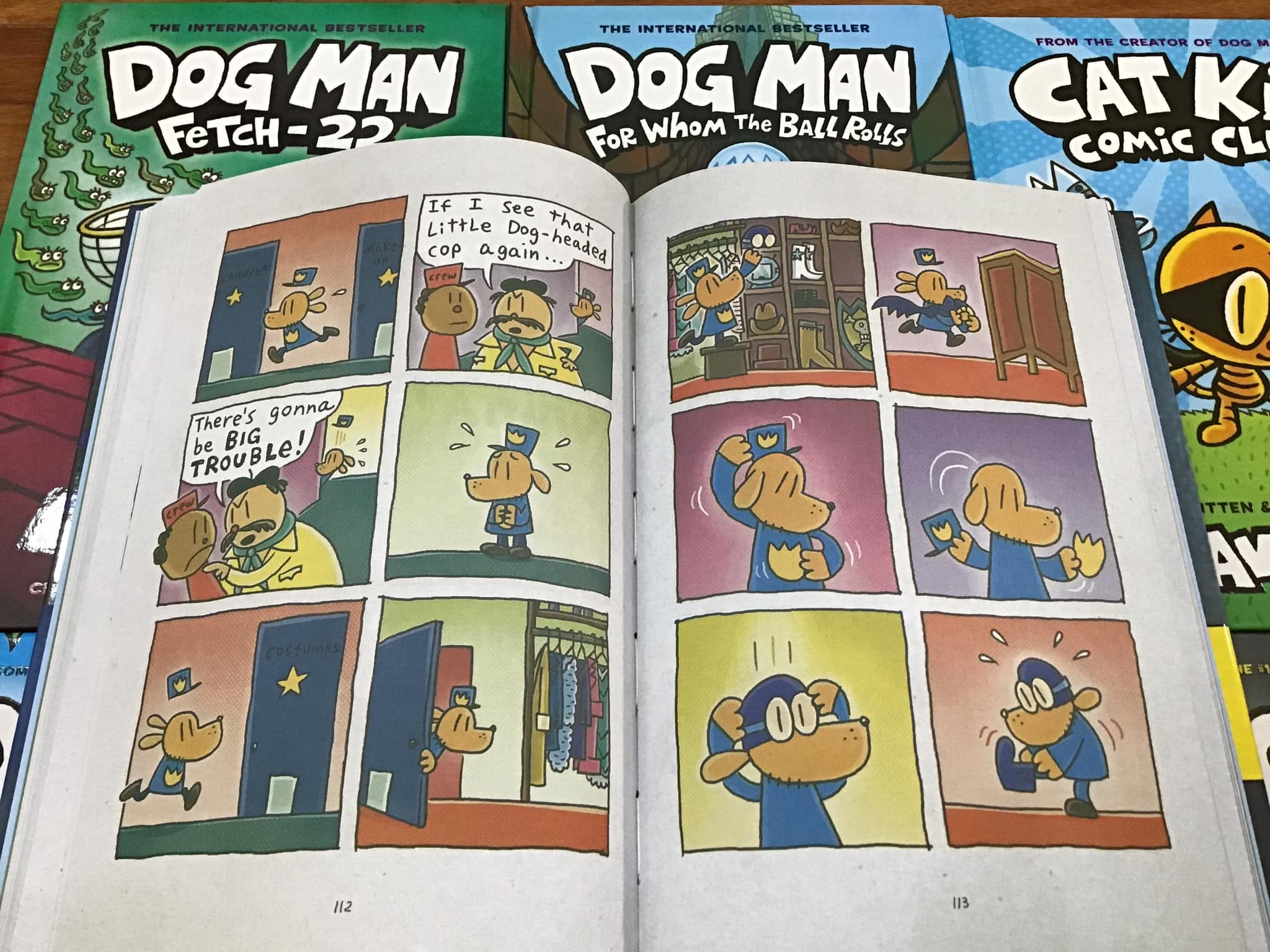 Dog man (Sách nhập) - 15 quyển bìa cứng + File Mp3