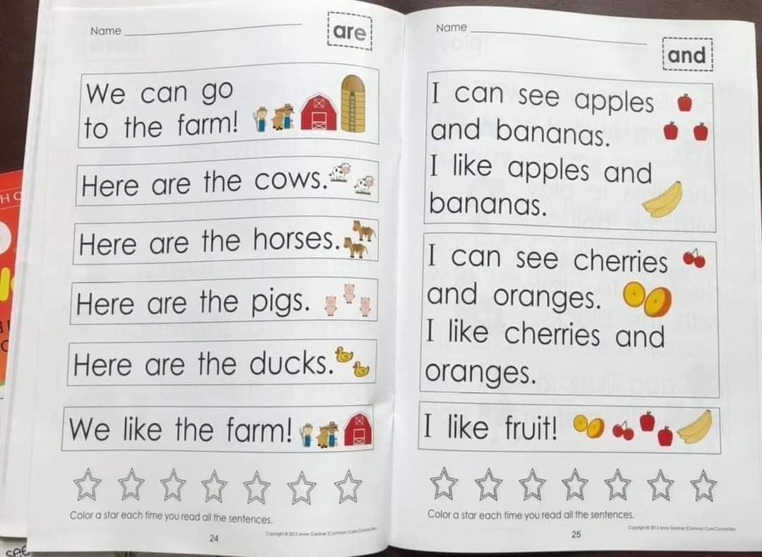Sight word - Bộ 4q + 2q có file MP3