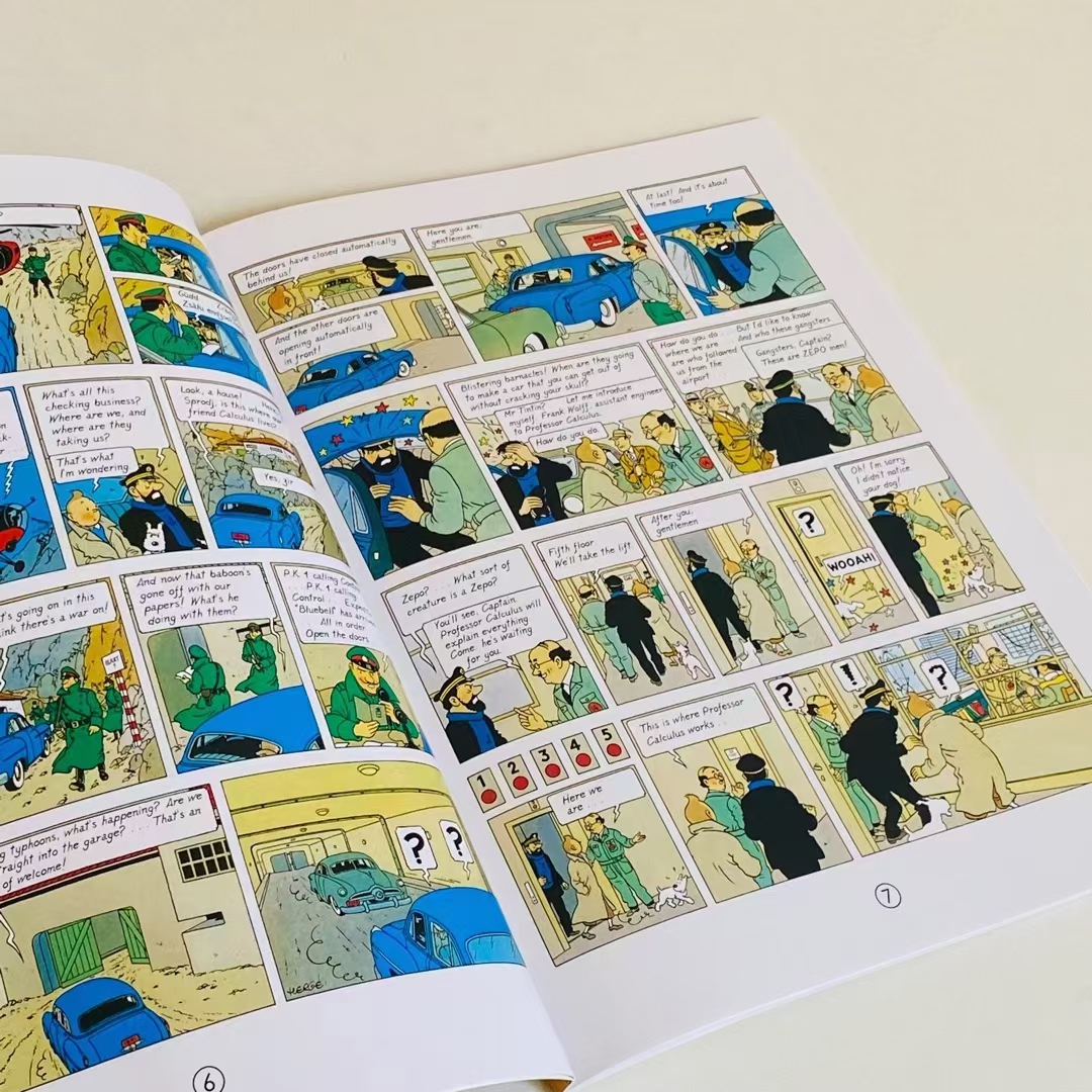 The Adventures of Tintin (Sách nhập) - 23 quyển