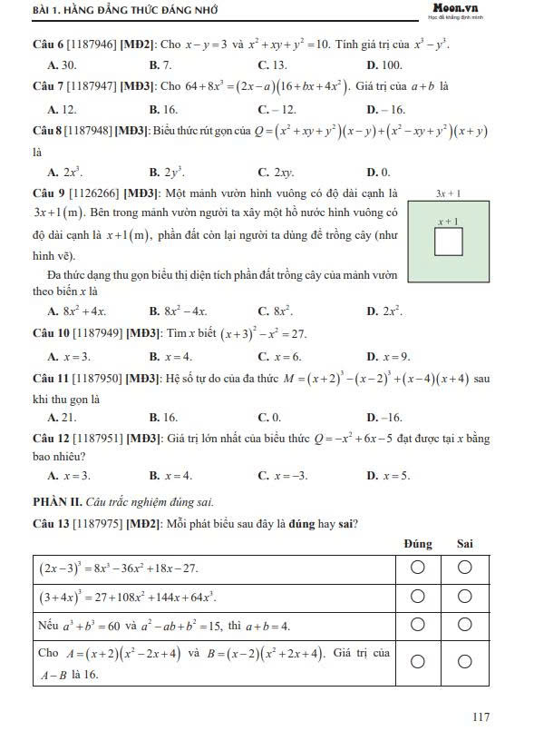 Tự học Toán 8 - Tập 1 + Tập 2