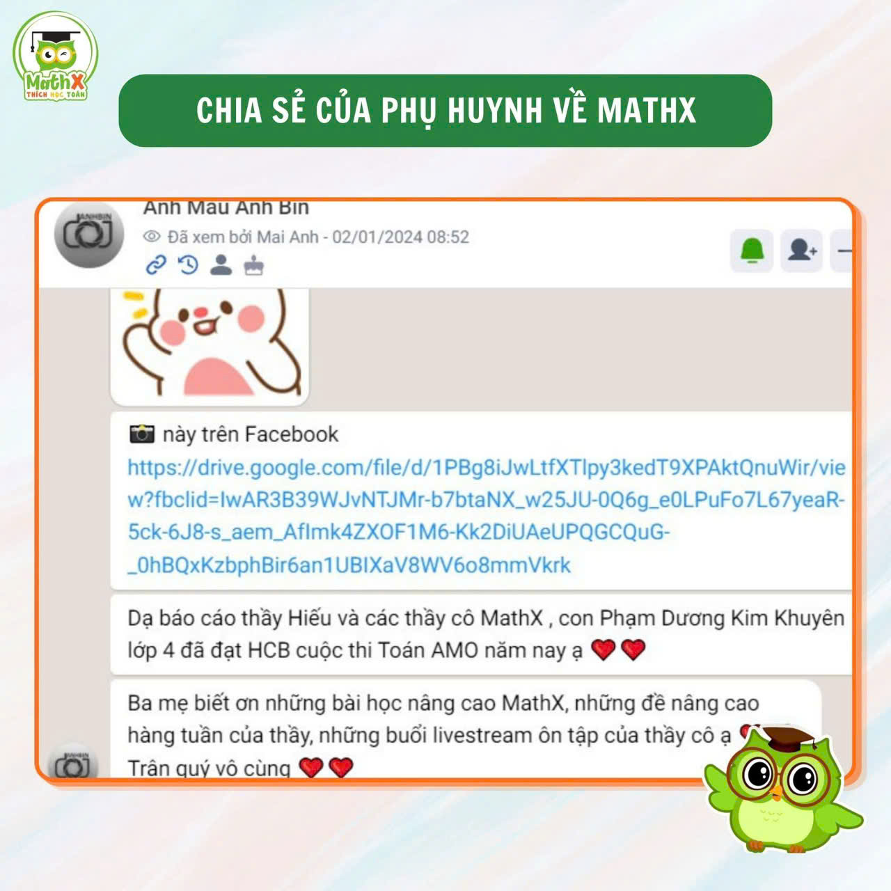 Phần mềm tài khoản Mathx -  Gói 1 năm