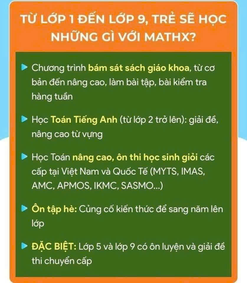 Phần mềm tài khoản Mathx -  Gói 1 năm