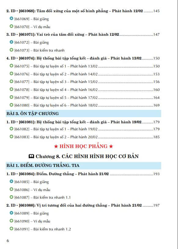 Tự Học Toán 6 Tập 1 + Tập 2