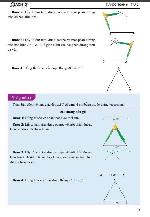 Tự Học Toán 6 Tập 1 + Tập 2